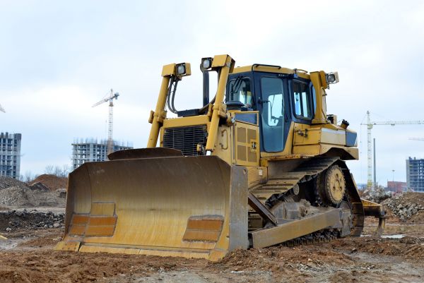 Bulldozer Site Clearing in San Luis Obispo